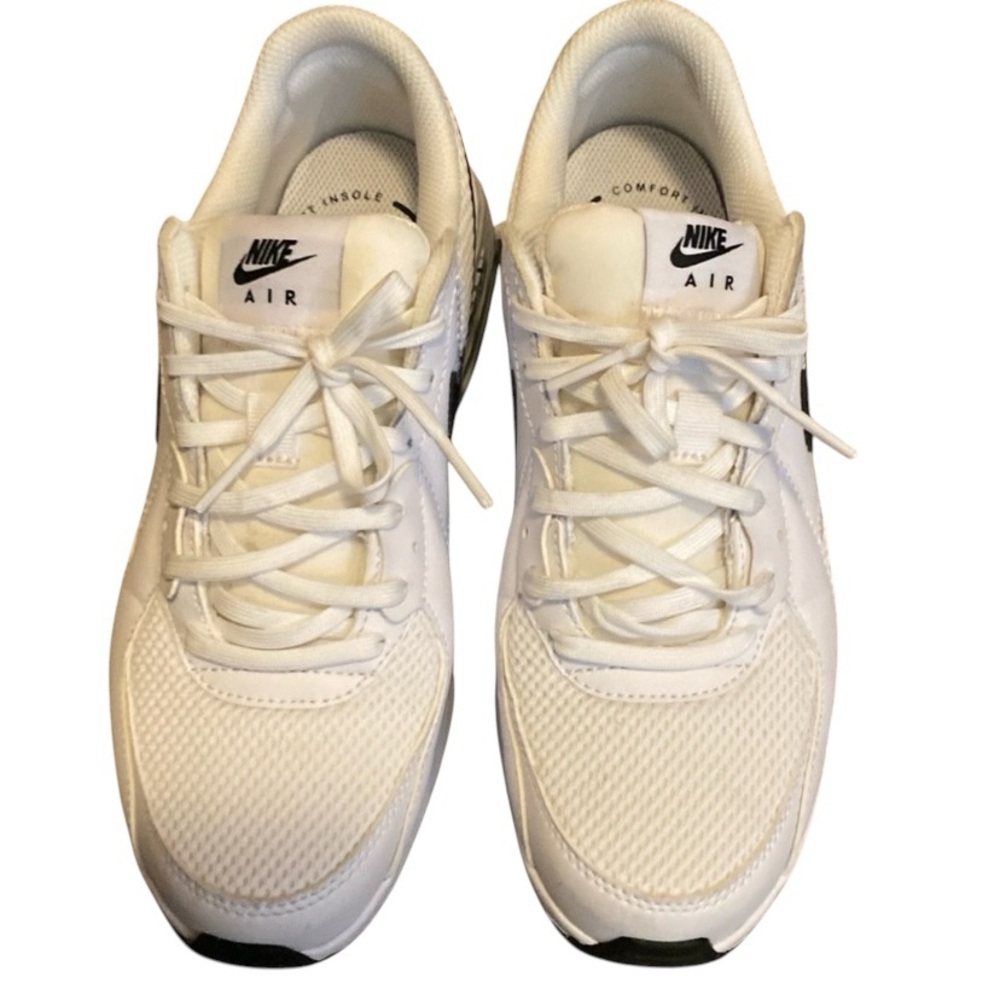 Nike Air Max Excee Athletic Shoes Ladies Size 7 White/Platinum/Black